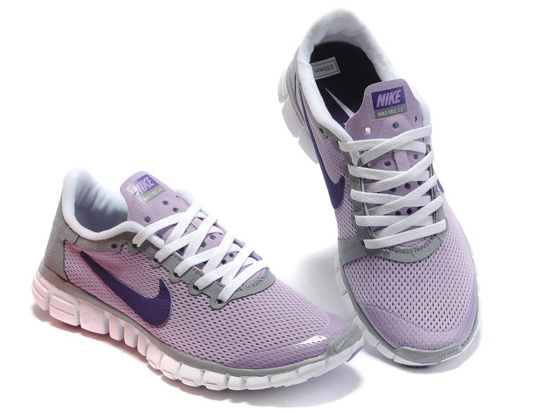 Nike Free 3.0 v2 Womens Shoes light purple - Click Image to Close